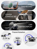 LISEN 15W Magsafe Car Mount Charger for iPhone 18 Pro Max, Magnetic Wireless Car Charger, Suction Phone Mount, Vacuum Magnetic Phone Holder for Carfor iPhone 18 Pro Max 17 16 15 14 13 12 Samsung Pixel photo 5