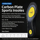 Topeter Carbon Fiber Insoles for Men & Women 1 Pair, Arch Support with Heel & Forefoot Shock Pads — 2