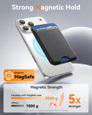 for MagSafe Wallet, 5 Card Holder, Slim Leather Magnetic Wallet for iPhone 18/17/16/15/14/13/12 Pro Max Plus Air Series, 1 Card Slots & 1 Cash Slot,Black photo 3