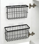 FAMNONE 2-Pack Adhesive Cabinet Door Organizer, 5.9" Inside Cabinet Storage — 1