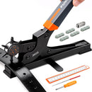 XOOL Revolving Punch Plier Kit, Leather Hole Punch Set for Belts, Watch Bands, Straps, Dog Collars, Saddles, Shoes, Fabric, DIY Home or Craft Projects, Heavy Duty Rotary Puncher, Multi Hole Sizes Make | Upgrade — 1