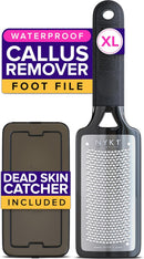 NYK1 RUSTPROOF Foot File Callus Remover for Feet with Catcher | XL Size — 1