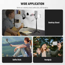 NEEWER Selfie Stick with Detachable Bluetooth Remote Shutter, Lightweight Foldable Travel Tripod for iPhone for YouTube/TikTok Vlogs Live Streaming Photography, Black, P15 photo 3
