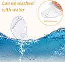 SooGree 2 Pairs Gel Arch Support Cushion Insoles Adhesive Silicone Flip Flop Thong Inserts Invisible Slim Inserts Pain Relief Anti-Slip Shock Absorption Plantar Fasciitis - Clear — 5