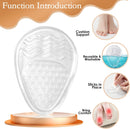 FCYIMI Metatarsal Pads Ball of Foot Cushions Gel Forefoot Pads 3 Pairs 3