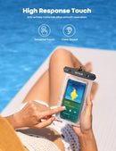 Lamicall Waterproof Phone Pouch, [Easy Lock] IPX8 Water Proof Phone Case photo 3