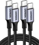 UGREEN 100W USB C to USB C Cable, Fast Charging, 2-Pack, 3.3ft, Black 1