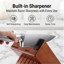 McCook Kitchen Knife Set 15PC Knife Block Set w Built-in Sharpener — 3