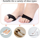 Forefoot Pads,Ball of Foot Cushioning Sleeves for Callus Bunion Chafing Feet Pain Relief Women Men, Honeycomb Forefoot Pads,Soft Gel Cushioning Shoe Inserts for Running Hiking Dancing 5