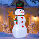 GOOSH 5 FT Christmas Snowman Inflatable Decoration Blow Up Snowman Outdoor Christmas Yard Decoration with Branch Hand Blow Up Holiday Indoor Outdoor Party Garden Yard Decoration — 4