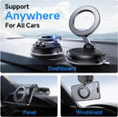Compact Foldable Car Phone Holder for Magsafe [78+LBS Strongest Suction & 2400gf Strongest Magnetic] 360° Adjustable Car Phone Mount, Phone Holders for Your Car for iPhone 18-12 Pro Max (Carbon Fiber) photo 2