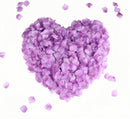 CODE FLORIST 1100 PCS Silk Rose Petals Wedding Flower Decoration (Light Purple) | Stacked 1100 pcs — 1