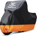 Tokept Motorcycle Cover Waterproof Outdoor Storage Fits Up to 116"