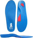 Vasyli Custom Full Length Insoles, Arch Support Shoe Inserts, M, Blue — 1