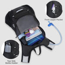 Lightweight Hydration Backpack, Running Backpack with 2L Water Bladder | Black — 4