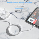 USB C to USB C Charging Cable for Apple 2Pack 6ft 60W for iPhone 18/17/16 7