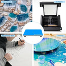 Teexpert Leveling Table for Epoxy Resin: 16''x 12'' Adjustable Height & Tilt Angle High-Precision… — 4