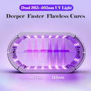 UV Light for Resin,48W 48 LEDs,Double-Sided,360°Surround,Dual 365-405nm — 6