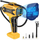 LIVOWALNY Tire Inflator Air Compressor Compatible with DeWalt 20V Battery Power, 160PSI Cordless Portable Electric Air Pump with Digital Pressure Gauge for Car Motorcycles Bike Ball Auto (Tool Only) — 1