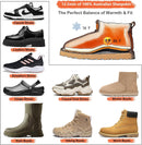 MelSyd Sheepskin Arch Support Inserts: 250-lb Support & Merino Wool Insoles — 6
