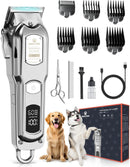 M&M STAR Dog Clippers for Grooming Thick Heavy Coats, All-Metal Body Low Noise…