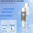 USB C to C Fast Charger Cable 10ft, Long Type C to USB C Charging Cord Wire for Apple iPhone Duo/18 Pro Max/18 Pro/17 Air/16/15 Plus,MacBook Pro 2023/2022/2021,iPad 12.9 inch/Mini/Air,Samsung Galaxy photo 4