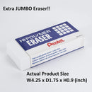 Pentel Hi-Polymer Block Eraser, Super XL White, 1-Pk (ZEH99BP) | 1 Pack — 2