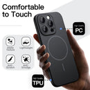 JETech Magnetic Slim Case for iPhone 16 Pro Max, Black photo 5