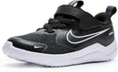 Nike Unisex Kids' Cosmic Runner Running Shoes - Boys Girls Toddlers & Baby Sneakers - Black/White/Anthracite — 1
