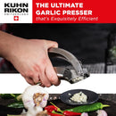 Kuhn Rikon Epicurean Garlic Press, Stainless Steel, 6.5 x 1 x 1.5 inches, Silver — 2