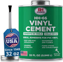 HH-66 Vinyl Cement 32 oz - Waterproof PVC & Vinyl Glue for Pools, Tarps — 1