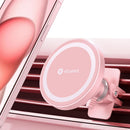 VICSEED for MagSafe Car Mount [Upgraded Strongest Magnet Power] Magnetic Phone Holder for Car Vent 360 Adjustable Magnetic Car Phone Holder Mount for iPhone 18 Pro Max 17 16 15 14 13 12 Plus Mini | Pink photo 1