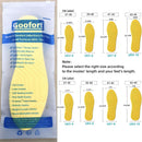 Goofort Women Men Posture Correcting Orthotic Insoles 4 in 1 Gel Insoles Flat feet Arch Support Orthopedic overpronation Supination Plantar Fasciitis Metatarsalgia X/O Valgus Varus Shoe Inserts - Grey — 5