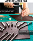 Nicpro 85PCS Leather Tooling Beginner Kit with Custom Storage Bag — 4