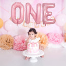 40 Inch Pastel Pink Letter Balloon U, Giant Custom Alphabet U Foil Balloon Baby Pink, Mylar Balloons Light Pink for Girls, Helium Alphabet U Balloons for Women Girls Birthday Party Decorations | Letter U — 3