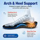 All-Day Comfort Insoles - Recommended by Japanese Physical Therapists, Shock Absorbing Shoe Inserts for Standing All Day, Work & Long Walks, Plantar Fasciitis Relief for Men & Women, L — 5