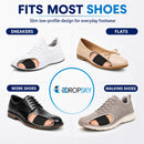 Dropsky Metatarsal Pads Sleeves Anti-Slip Inserts with Gel, 4 Packs - Ball of Foot Cushions for Women, Metatarsal Pads Women & Mens, Pain Relief,Soft Padding - Sesamoiditis, Metatarsalgia - Black 4