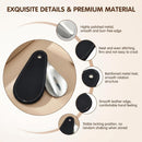 Metal Shoe Horn, 3.94 Inch Mini Travel Shoehorn with Leather Case — 4