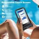 Rynapac Large Waterproof Phone Pouch Up to 10", 2 Pack IPX8 Protector Pouch photo 3