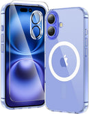 toushion 3 in 1 for iPhone 16 Case Clear photo 1