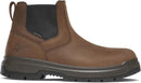 Danner Ground Control Chelsea Men's Full Grain Leather Waterproof Steel Toe Chelsea Work Boots, Slip Resistant Pull-On - Brown — 4