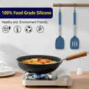 HOTEC Silicone Spatula Set of 2 Heat-Resistant 600°F & BPA-Free Kitchen SaptulaTurner with Stainless Steel Handles,… — 7