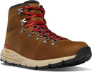Danner Mountain 600 Women's Hiking Boots - Grizzly Brown/Rhodo Red — 2