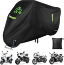 Zacro 420D Heavy Duty Motorcycle Cover, Waterproof Outdoor All Weather UV Dust…
