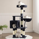 Heybly Cat Tree with Toy, 43.3 inch Cat Tower for Indoor Cats HCT004SG — 8