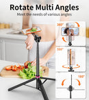 69" Magnetic Phone Tripod Stand Selfie Stick with Remote & Phone Mount photo 3