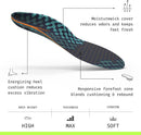 Superfeet Run Cushion High Arch Insoles for Runners with High Arch Support -…