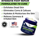Tea Tree Callus Remover Gel & Foot Soak, Foot Cream for Dry Cracked Feet — 2