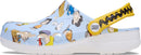 Crocs Kids Charlie Brown Peanuts Lightweight Slip On Baya Clog | 3 Little Kid | Multi — 4