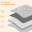 Qeils Reusable Puppy Pads, Washable Pee Pads, Leakproof 18"x 24" 2 Pack — 2